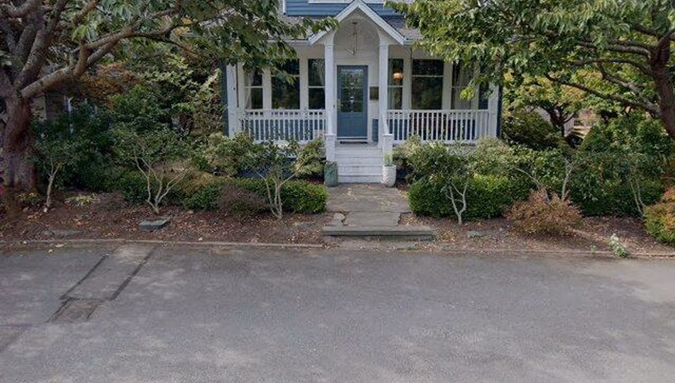 Front garden before and after